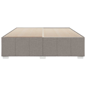 Σκελετός Κρεβατιού Χωρίς Στρώμα Taupe 180x200 εκ. Υφασμάτινο