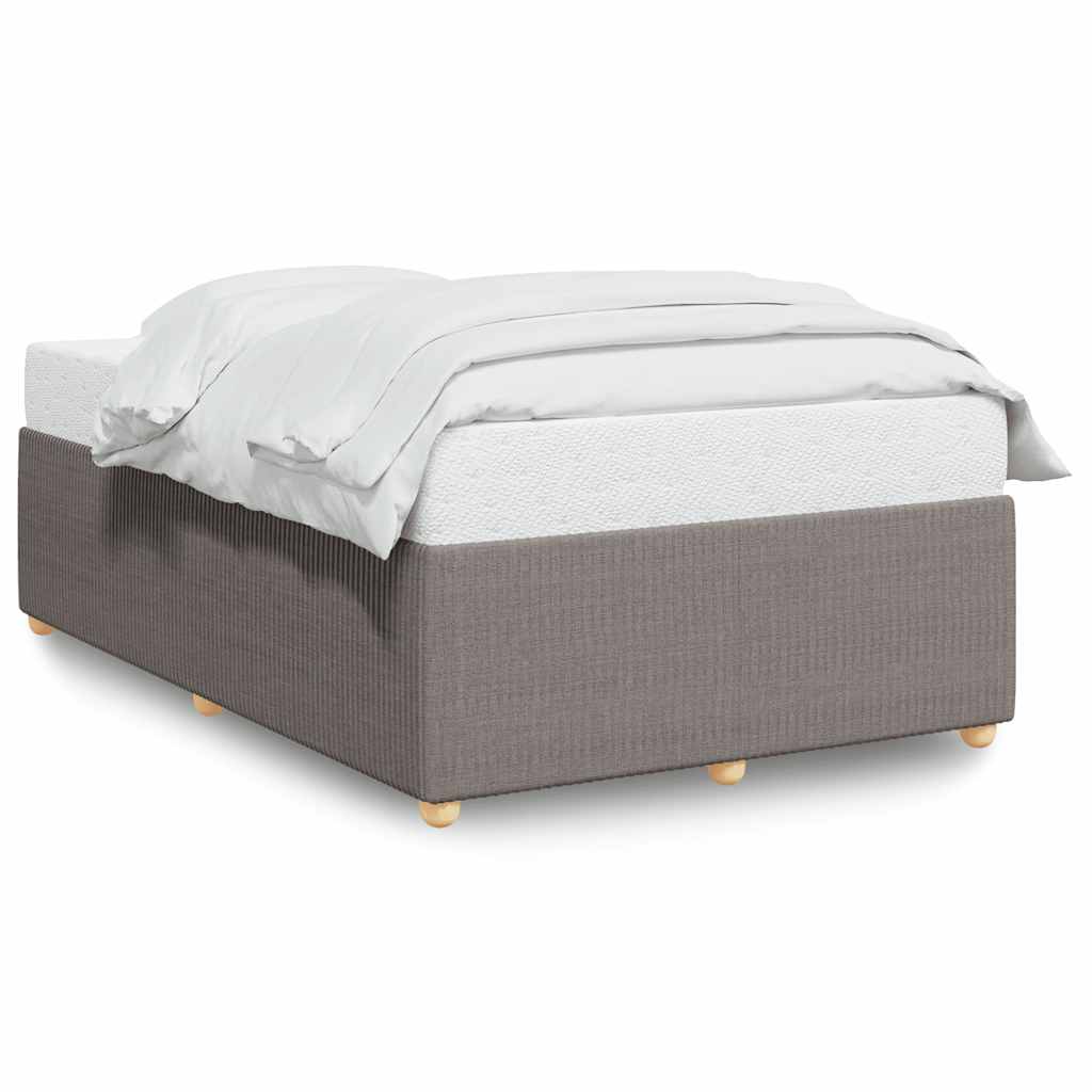 Πλαίσιο Κρεβατιού χωρίς στρώμα Taupe 120x190 εκ. Υφασμάτινο