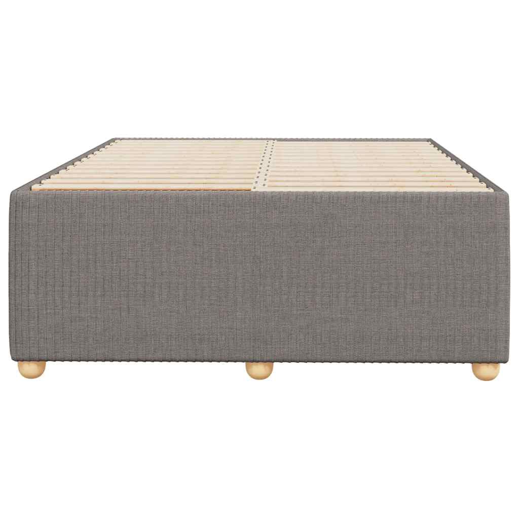 Πλαίσιο Κρεβατιού χωρίς στρώμα Taupe 120x190 εκ. Υφασμάτινο
