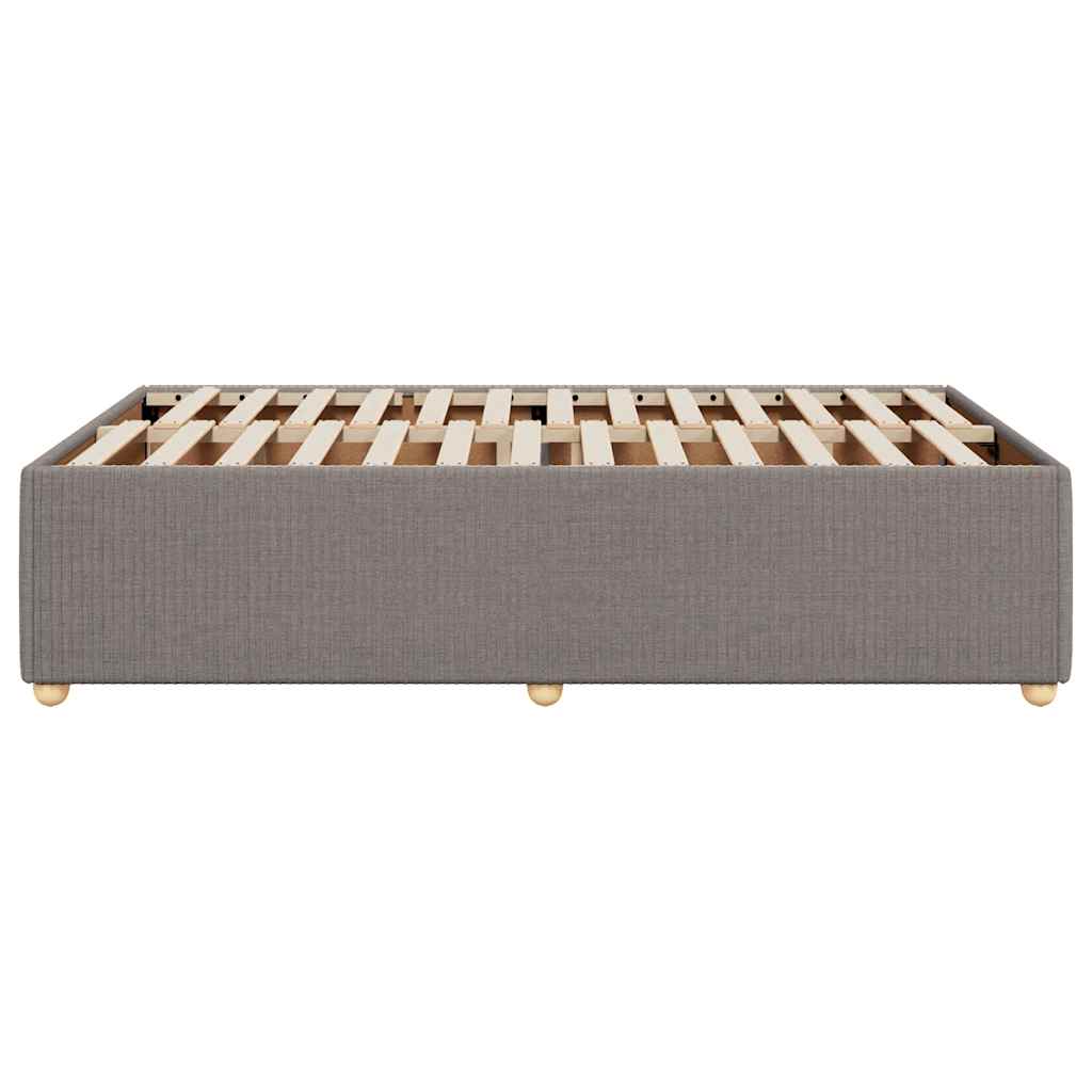 Πλαίσιο Κρεβατιού χωρίς στρώμα Taupe 120x190 εκ. Υφασμάτινο
