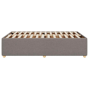 Πλαίσιο Κρεβατιού χωρίς στρώμα Taupe 120x190 εκ. Υφασμάτινο