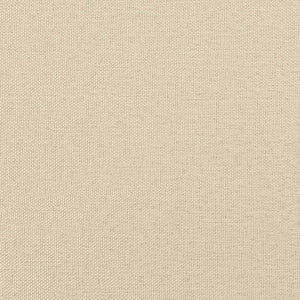 Πλαίσιο Κρεβατιού χωρίς στρώμα Κρέμα 120x190 εκ. Υφασμάτινο