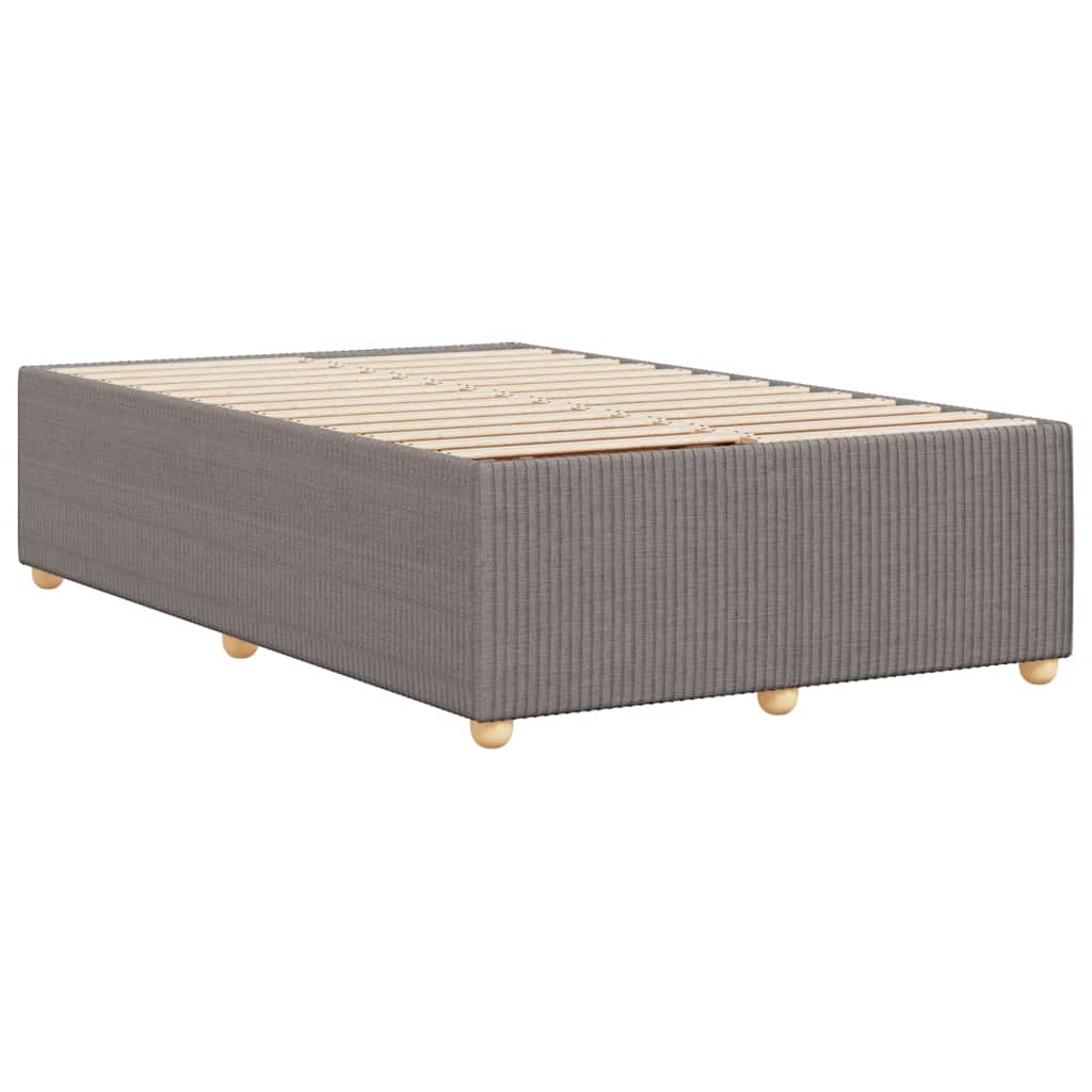 Σκελετός Κρεβατιού Χωρίς Στρώμα Taupe 120x200 εκ. Υφασμάτινο