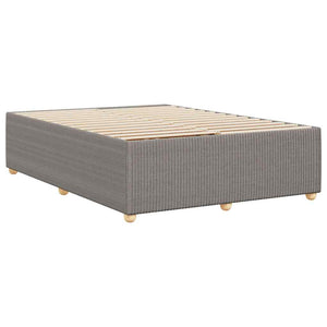 Σκελετός Κρεβατιού Χωρίς Στρώμα Taupe 140x190 εκ. Υφασμάτινο
