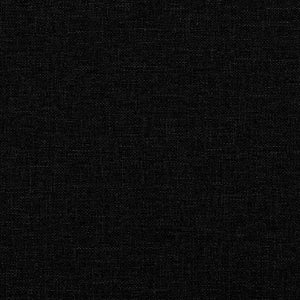 Σκελετός Κρεβατιού Χωρίς Στρώμα Μαύρο 180x200 εκ. Υφασμάτινο - Pakobazaar