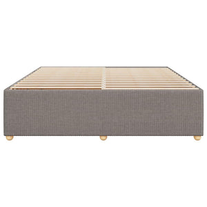 Σκελετός Κρεβατιού Χωρίς Στρώμα Taupe 180x200 εκ. Υφασμάτινο
