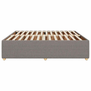 Σκελετός Κρεβατιού Χωρίς Στρώμα Taupe 180x200 εκ. Υφασμάτινο