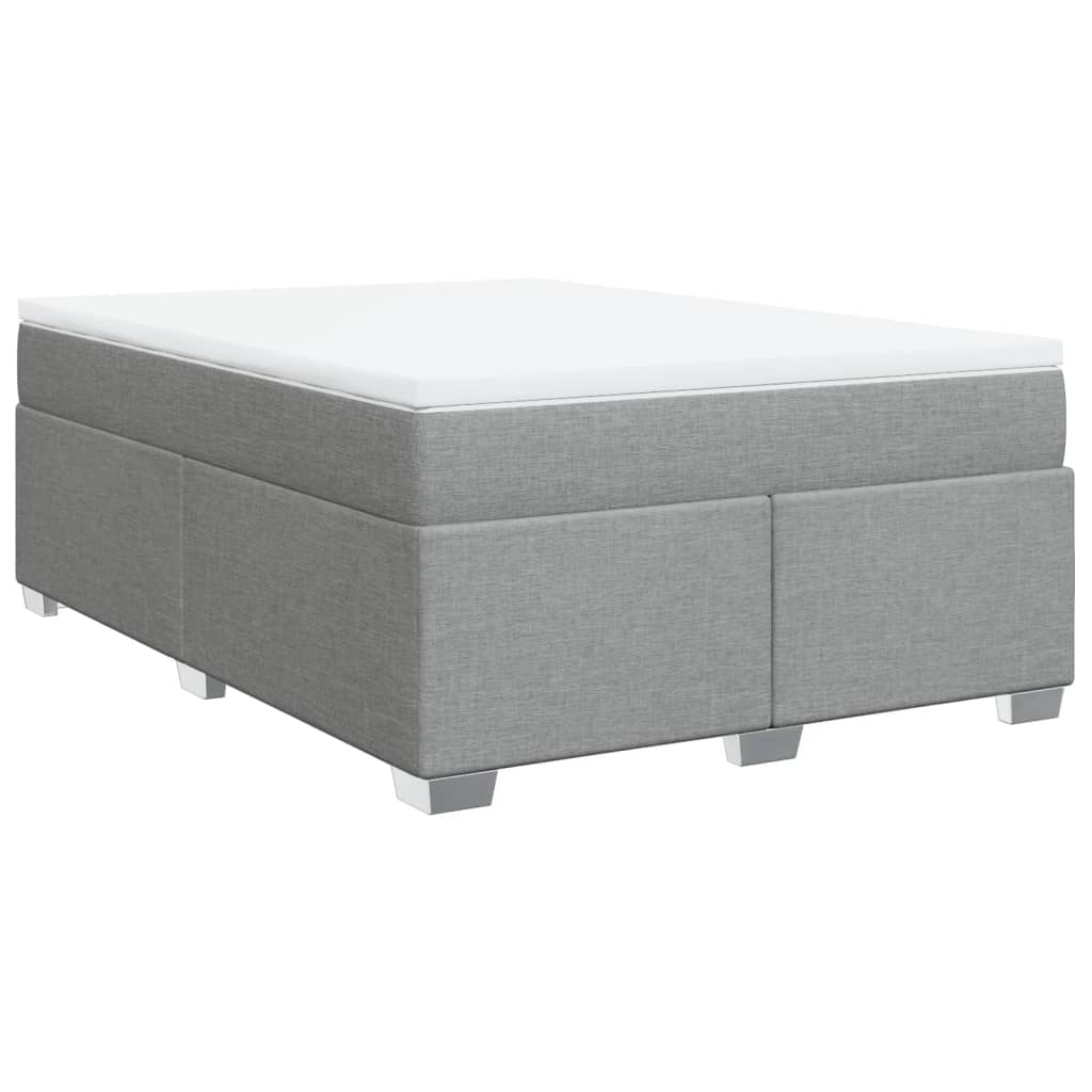 Κρεβάτι Boxspring με Στρώμα Αν. Πράσινο 160x200εκ Υφασμάτινο - Pakobazaar