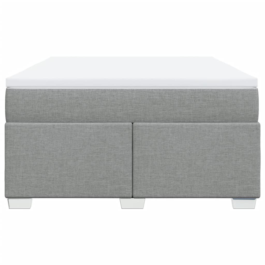 Κρεβάτι Boxspring με Στρώμα Αν. Πράσινο 160x200εκ Υφασμάτινο - Pakobazaar