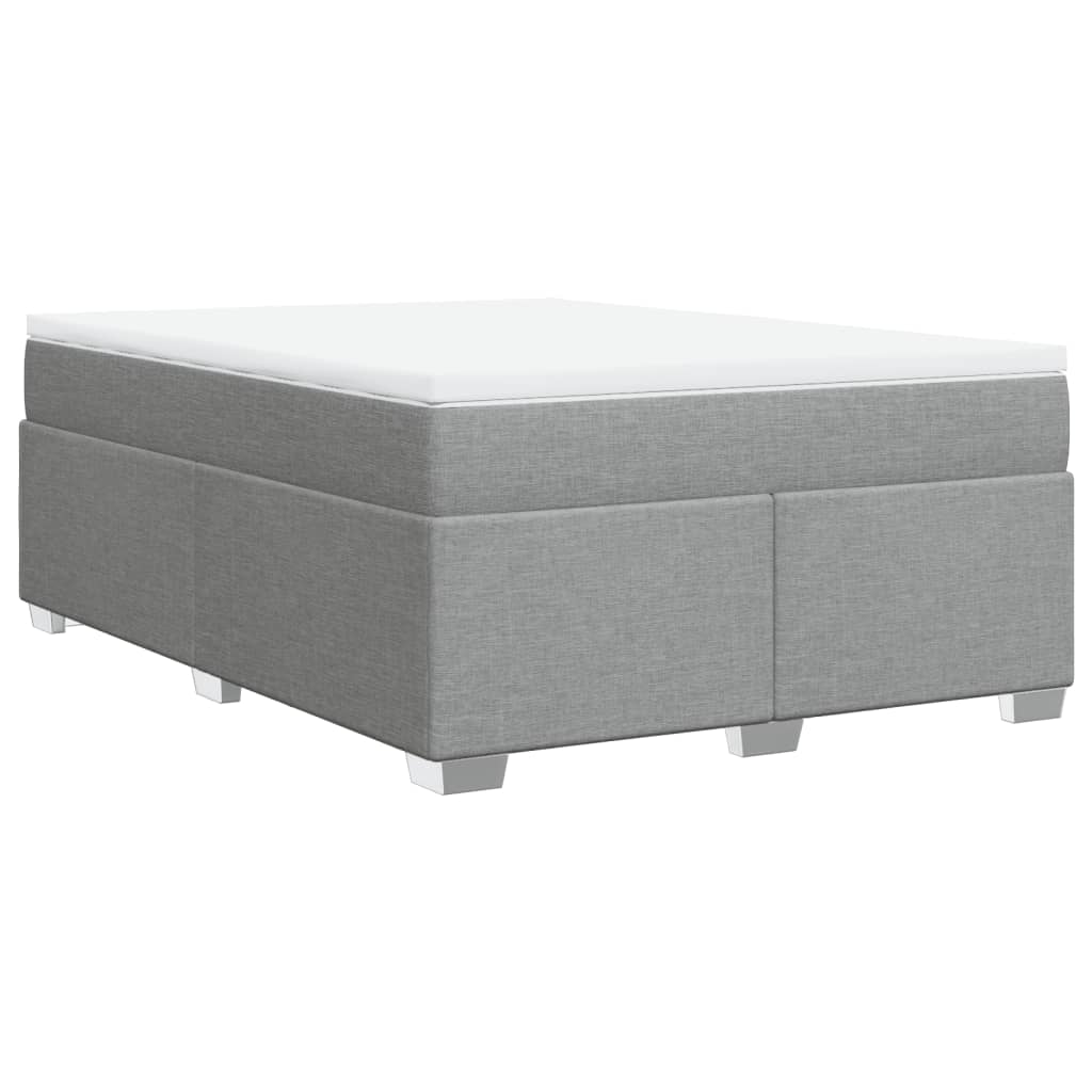 Κρεβάτι Boxspring με Στρώμα Αν. Πράσινο 160x200εκ Υφασμάτινο - Pakobazaar