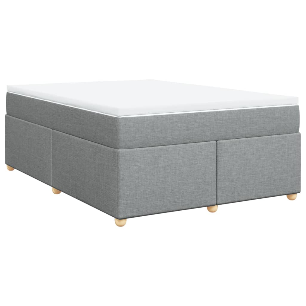 Κρεβάτι Boxspring με Στρώμα Αν. Πράσινο 160x200εκ Υφασμάτινο - Pakobazaar