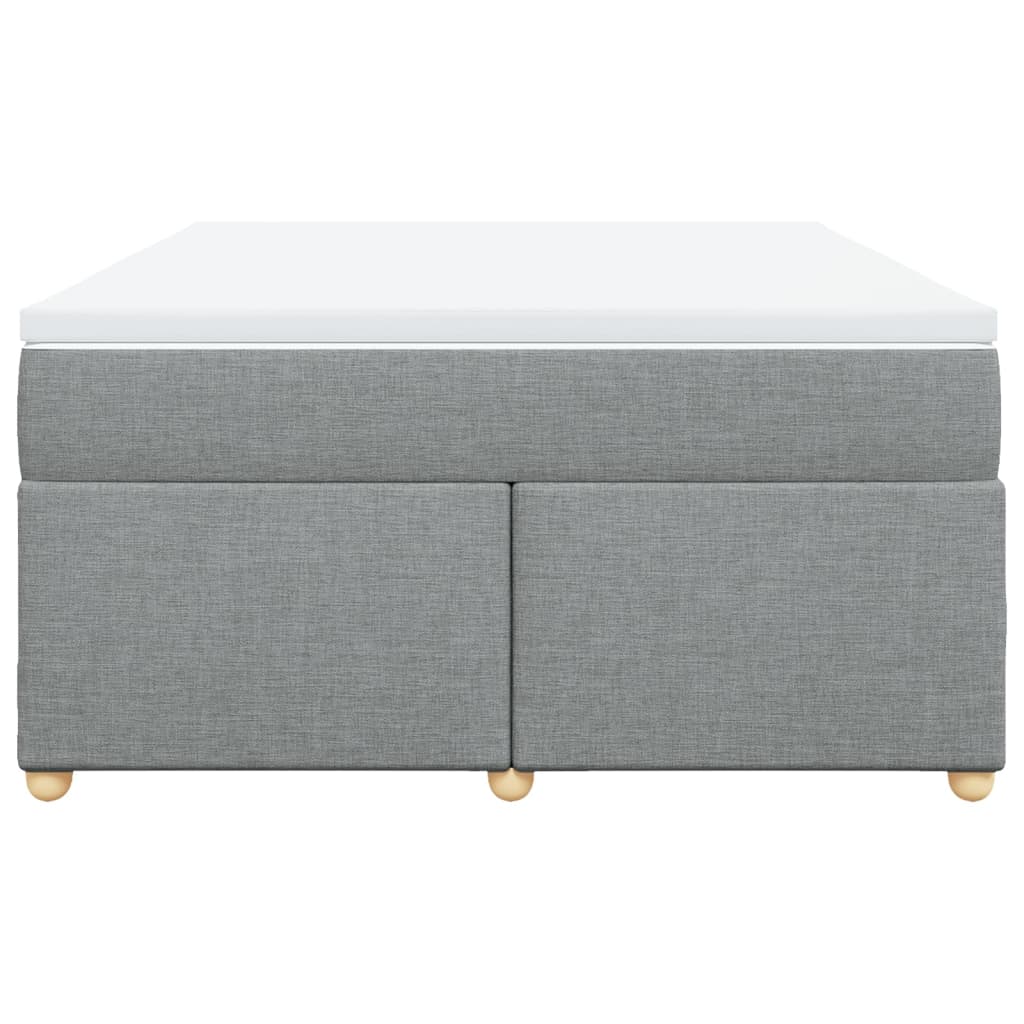 Κρεβάτι Boxspring με Στρώμα Αν. Πράσινο 160x200εκ Υφασμάτινο - Pakobazaar