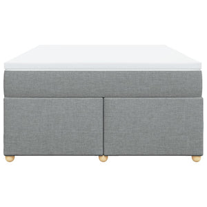 Κρεβάτι Boxspring με Στρώμα Αν. Πράσινο 160x200εκ Υφασμάτινο - Pakobazaar