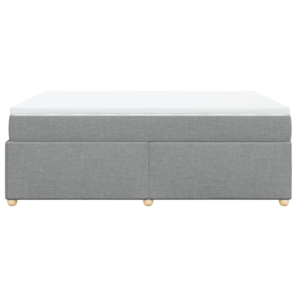 Κρεβάτι Boxspring με Στρώμα Αν. Πράσινο 160x200εκ Υφασμάτινο - Pakobazaar