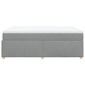 Κρεβάτι Boxspring με Στρώμα Αν. Πράσινο 160x200εκ Υφασμάτινο - Pakobazaar