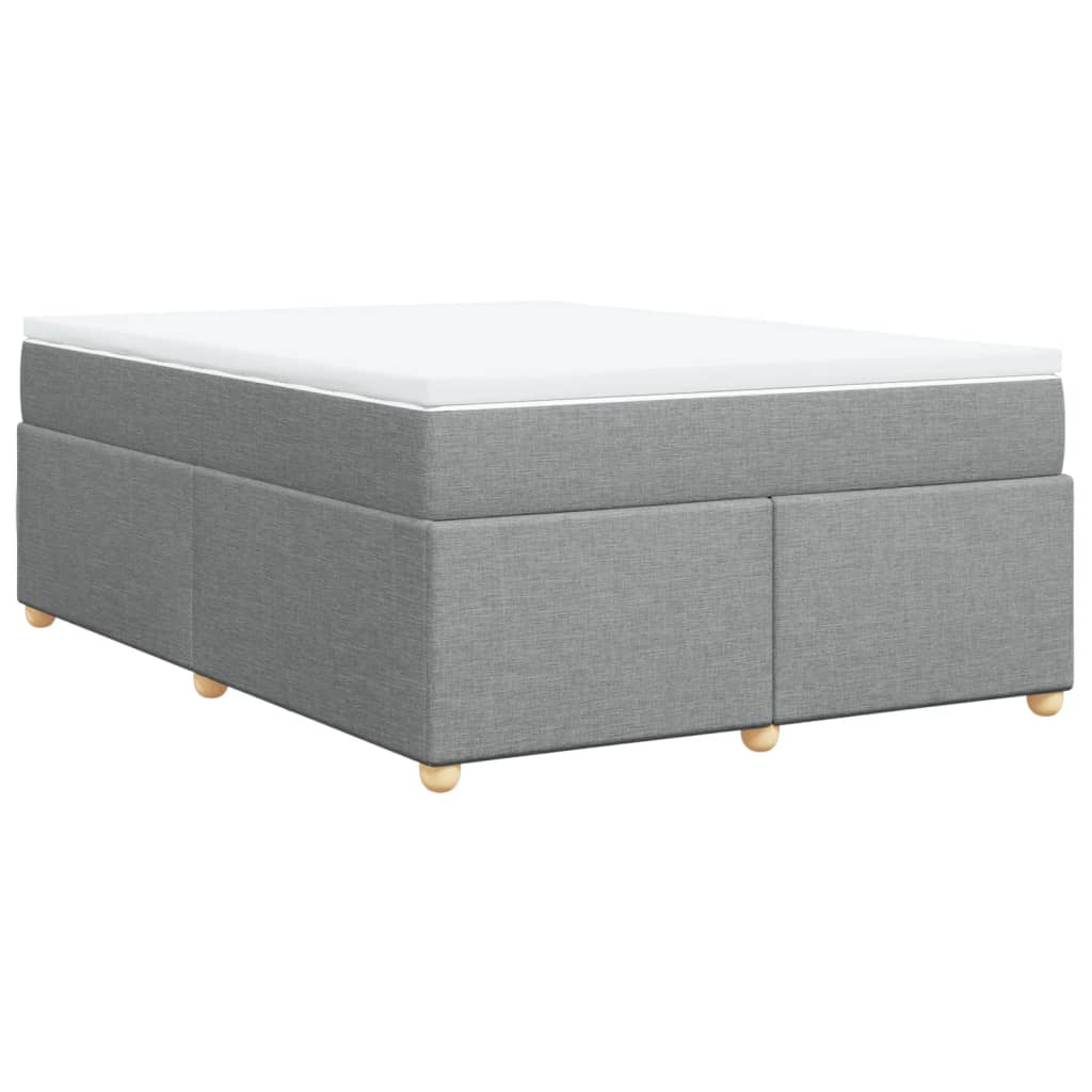 Κρεβάτι Boxspring με Στρώμα Αν. Πράσινο 160x200εκ Υφασμάτινο - Pakobazaar