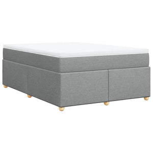 Κρεβάτι Boxspring με Στρώμα Αν. Πράσινο 160x200εκ Υφασμάτινο - Pakobazaar