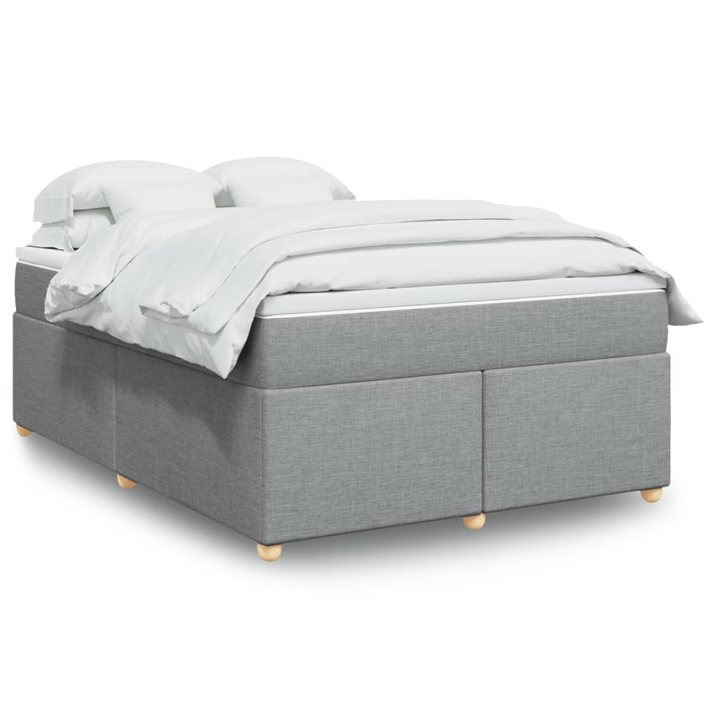 Κρεβάτι Boxspring με Στρώμα Αν. Πράσινο 160x200εκ Υφασμάτινο - Pakobazaar