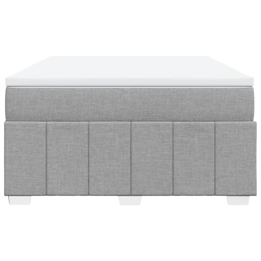 Κρεβάτι Boxspring με Στρώμα Αν. Πράσινο 160x200εκ Υφασμάτινο - Pakobazaar