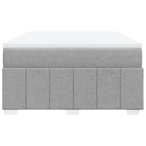 Κρεβάτι Boxspring με Στρώμα Αν. Πράσινο 160x200εκ Υφασμάτινο - Pakobazaar