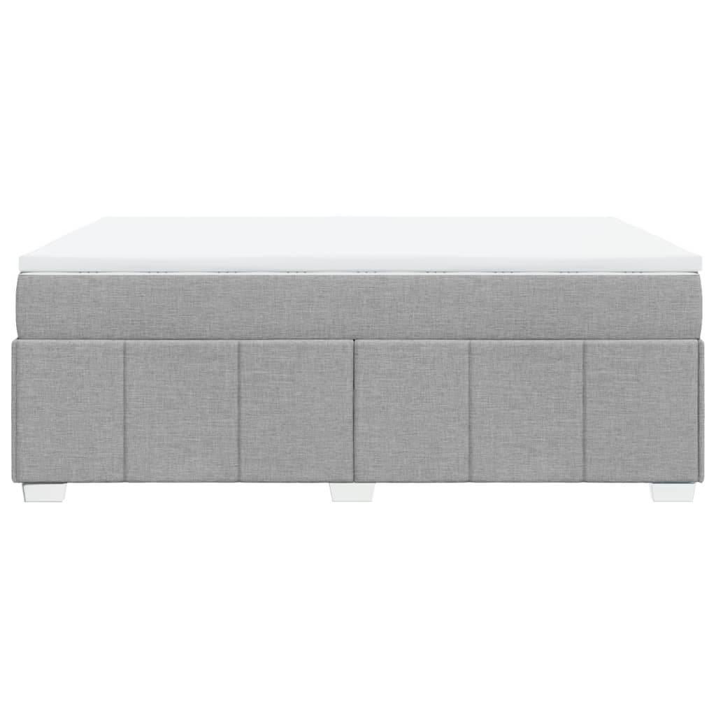 Κρεβάτι Boxspring με Στρώμα Αν. Πράσινο 160x200εκ Υφασμάτινο - Pakobazaar
