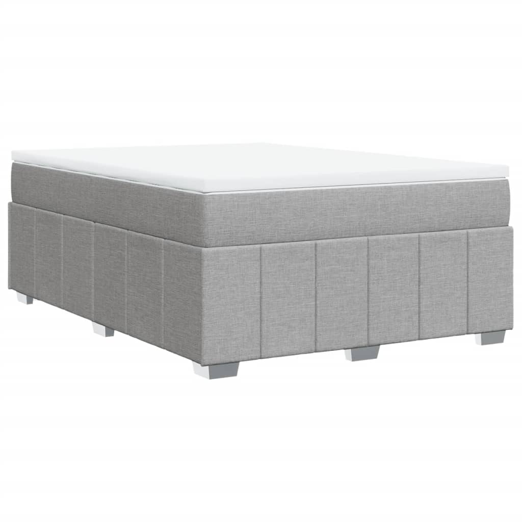 Κρεβάτι Boxspring με Στρώμα Αν. Πράσινο 160x200εκ Υφασμάτινο - Pakobazaar