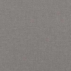 Κρεβάτι Boxspring με Στρώμα Taupe 120x190 εκ. Υφασμάτινο - Pakobazaar