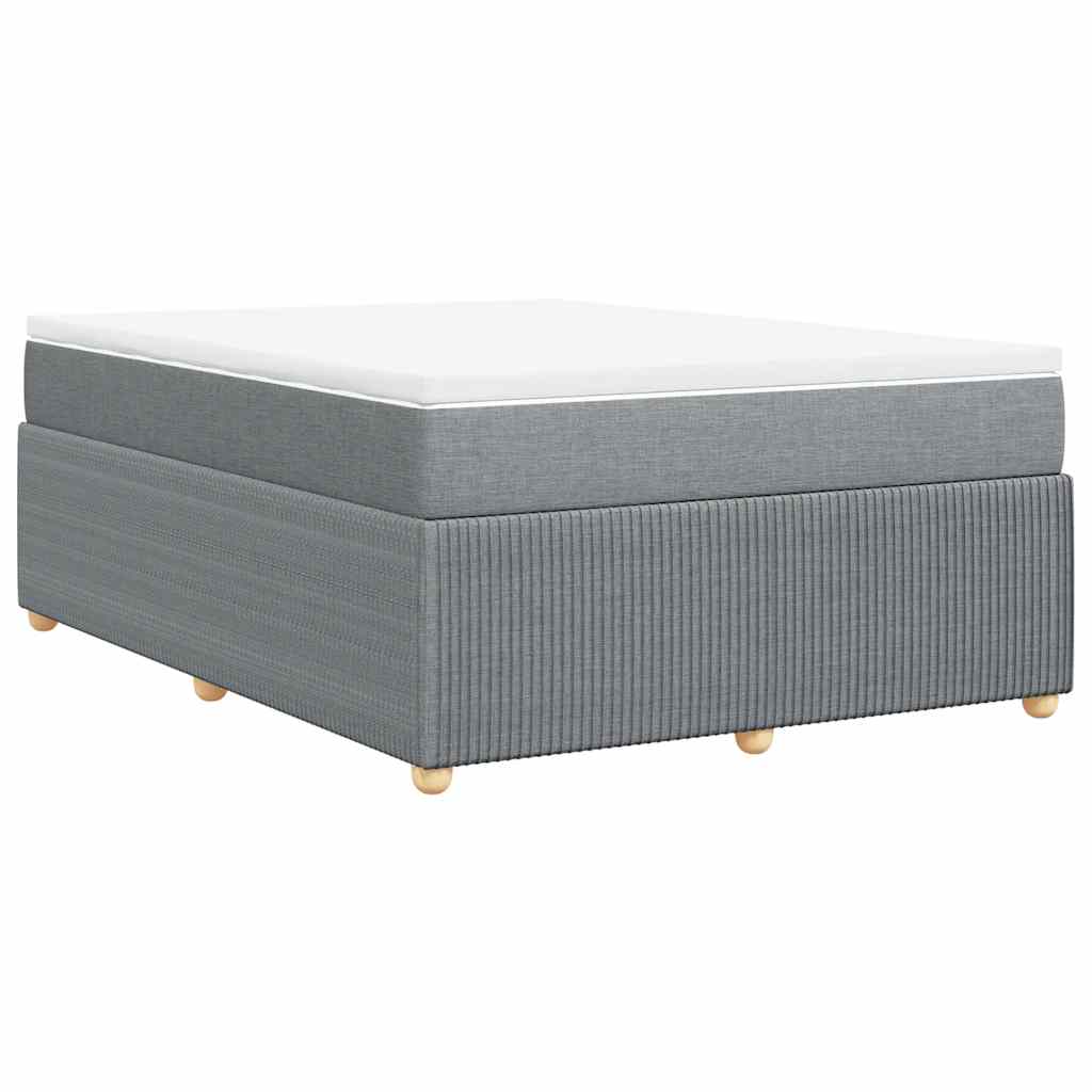 Κρεβάτι Boxspring με Στρώμα Αν. Πράσινο 160x200εκ Υφασμάτινο - Pakobazaar
