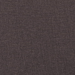 Κρεβάτι Boxspring με Στρώμα Σκούρο Καφέ 100x200 εκ. Υφασμάτινο