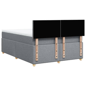 Κρεβάτι Boxspring με Στρώμα Αν. Πράσινο 160x200εκ Υφασμάτινο - Pakobazaar