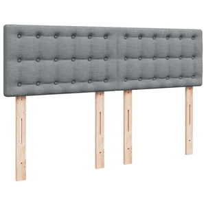 Κρεβάτι Boxspring με Στρώμα Αν. Πράσινο 160x200εκ Υφασμάτινο - Pakobazaar