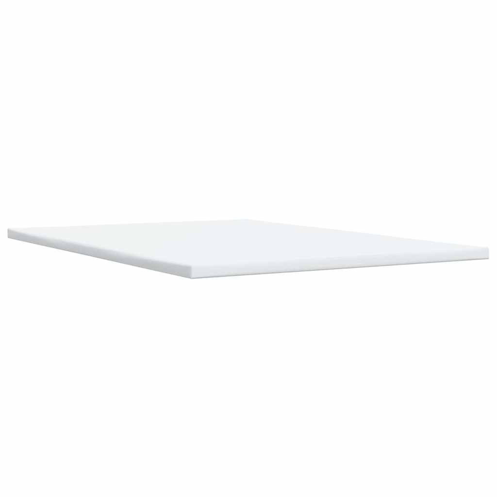 Κρεβάτι Boxspring με Στρώμα Ανοιχτό Γκρι 140x200 εκ. Υφασμάτινο