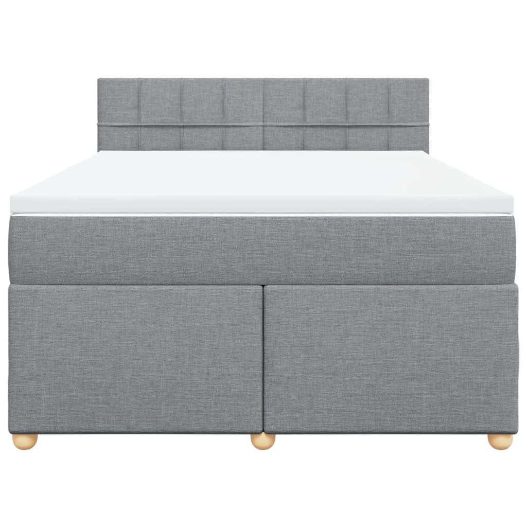 Κρεβάτι Boxspring με Στρώμα Αν. Πράσινο 160x200εκ Υφασμάτινο - Pakobazaar