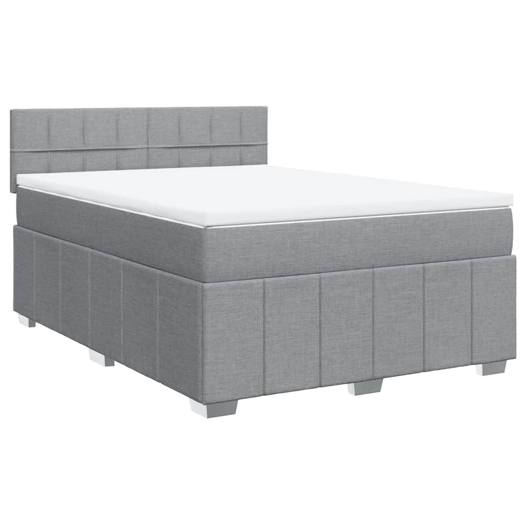 Κρεβάτι Boxspring με Στρώμα Αν. Πράσινο 160x200εκ Υφασμάτινο - Pakobazaar