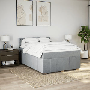 Κρεβάτι Boxspring με Στρώμα Αν. Πράσινο 160x200εκ Υφασμάτινο - Pakobazaar