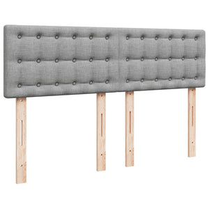 Κρεβάτι Boxspring με Στρώμα Αν. Πράσινο 160x200εκ Υφασμάτινο - Pakobazaar