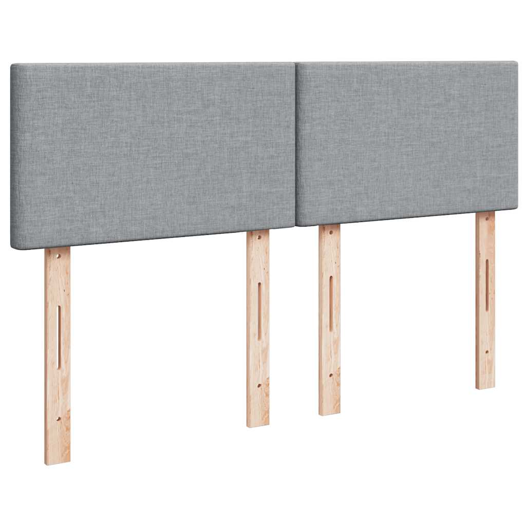 Κρεβάτι Boxspring με Στρώμα Αν. Πράσινο 160x200εκ Υφασμάτινο - Pakobazaar