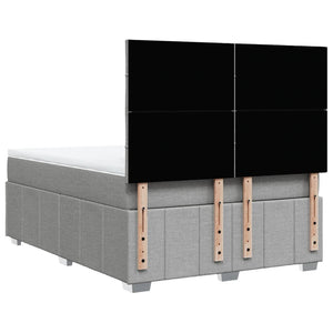Κρεβάτι Boxspring με Στρώμα Αν. Πράσινο 160x200εκ Υφασμάτινο - Pakobazaar