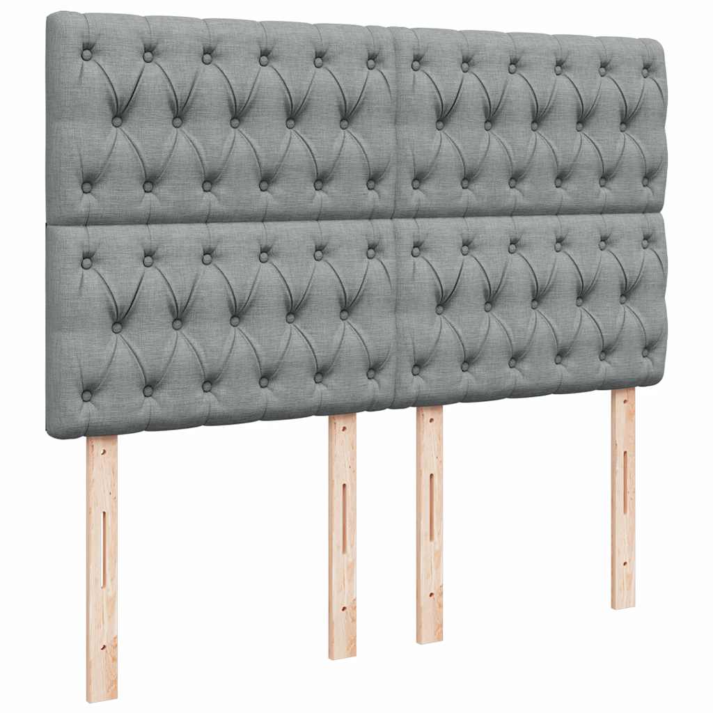 Κρεβάτι Boxspring με Στρώμα Αν. Πράσινο 160x200εκ Υφασμάτινο - Pakobazaar