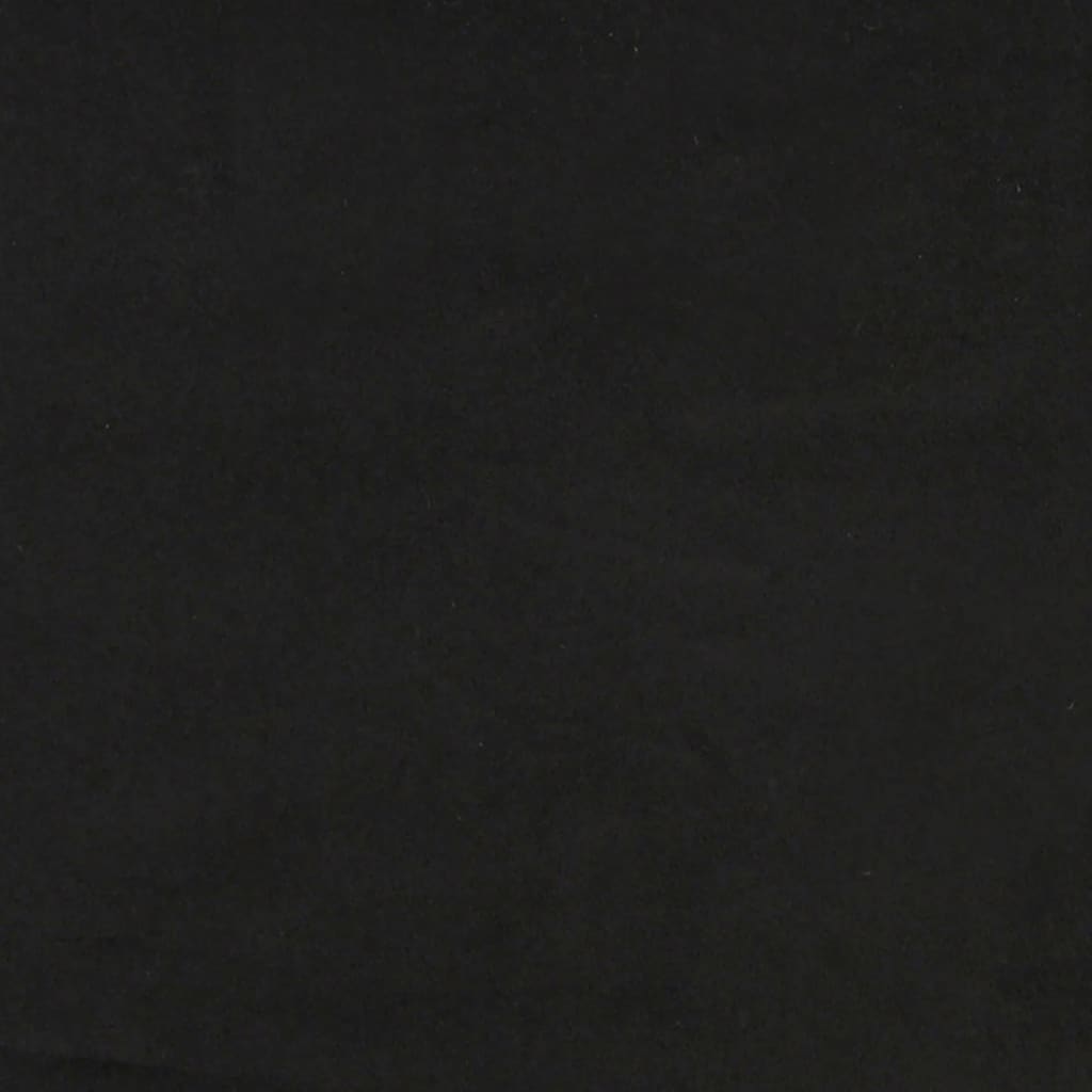 Κρεβάτι Boxspring με Στρώμα Μαύρο 120 x 200 εκ. Βελούδινο
