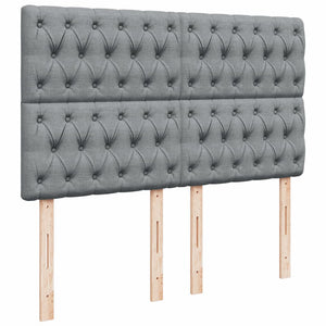 Κρεβάτι Boxspring με Στρώμα Αν. Πράσινο 160x200εκ Υφασμάτινο - Pakobazaar