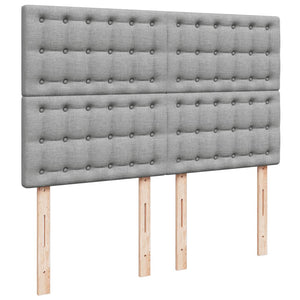 Κρεβάτι Boxspring με Στρώμα Αν. Πράσινο 160x200εκ Υφασμάτινο - Pakobazaar