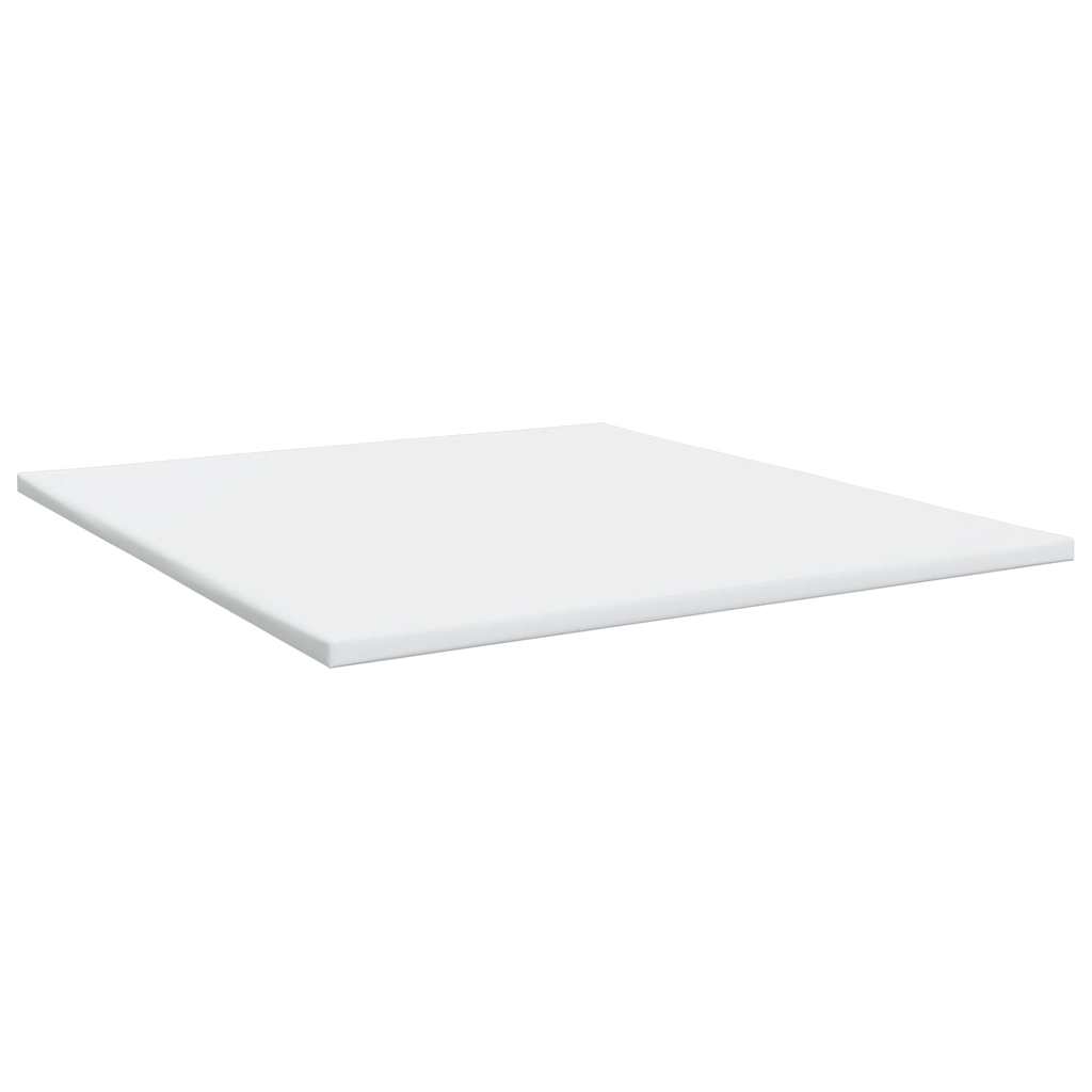 Κρεβάτι Boxspring με Στρώμα Κρεμ 200x200 εκ. Υφασμάτινο - Pakobazaar