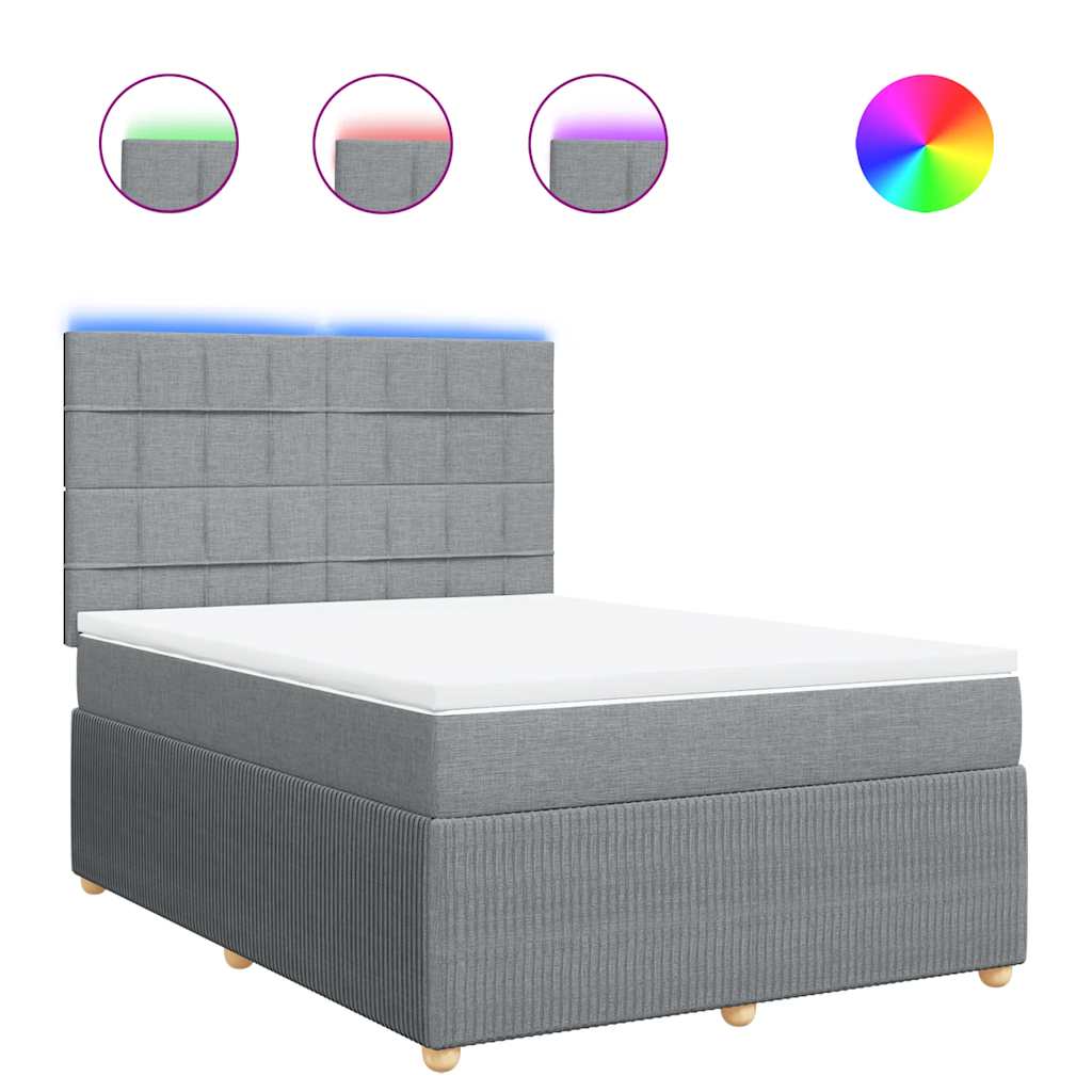 Κρεβάτι Boxspring με Στρώμα Αν. Πράσινο 160x200εκ Υφασμάτινο - Pakobazaar