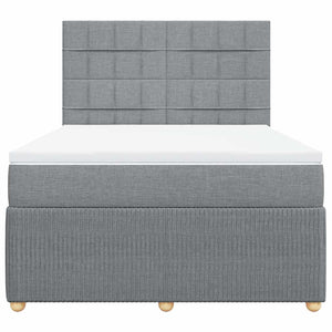 Κρεβάτι Boxspring με Στρώμα Αν. Πράσινο 160x200εκ Υφασμάτινο - Pakobazaar