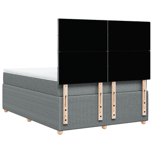 Κρεβάτι Boxspring με Στρώμα Αν. Πράσινο 160x200εκ Υφασμάτινο - Pakobazaar