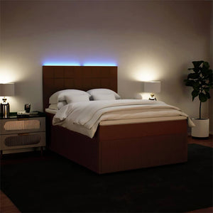 Κρεβάτι Boxspring με Στρώμα Ροζ 160x200 εκ. Βελούδινο - Pakobazaar