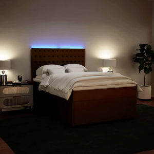 Κρεβάτι Boxspring με Στρώμα Ροζ 160x200 εκ. Βελούδινο - Pakobazaar