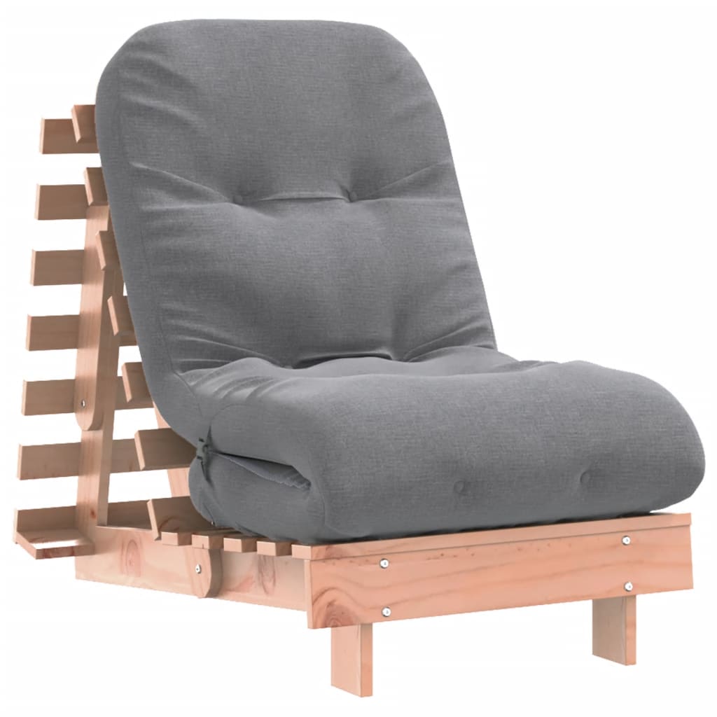 Καναπές Κρεβάτι Futon/Στρώμα 60x206x11 Μασίφ Ξύλο Ψευδοτσούγκα - Pakobazaar