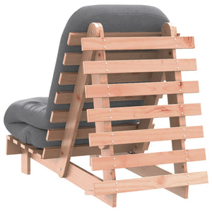 Καναπές Κρεβάτι Futon/Στρώμα 60x206x11 Μασίφ Ξύλο Ψευδοτσούγκα - Pakobazaar